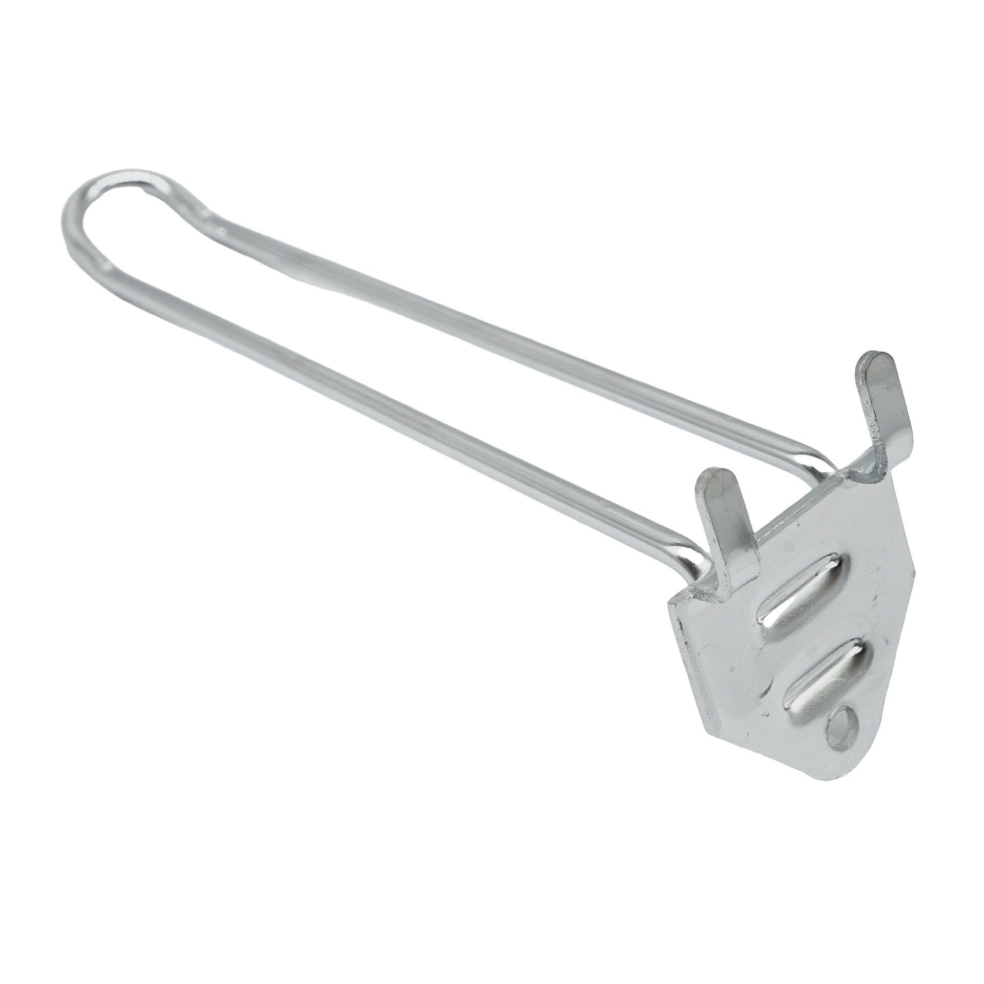 厂家直销超市货架镀铬苹果双线挂钩多规格可选量大从优