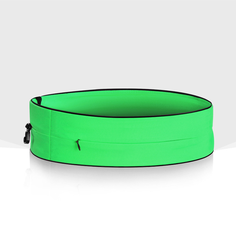 Tirador de cremallera verde