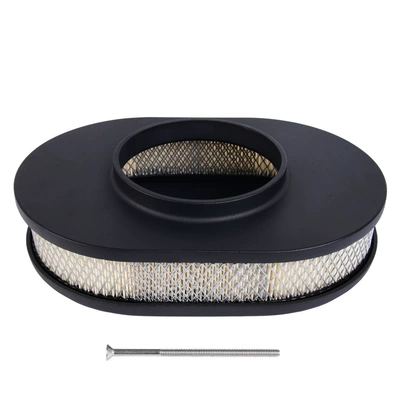 Avtomobil modifikasiyası 12inch oval tam diametrli hava filtri