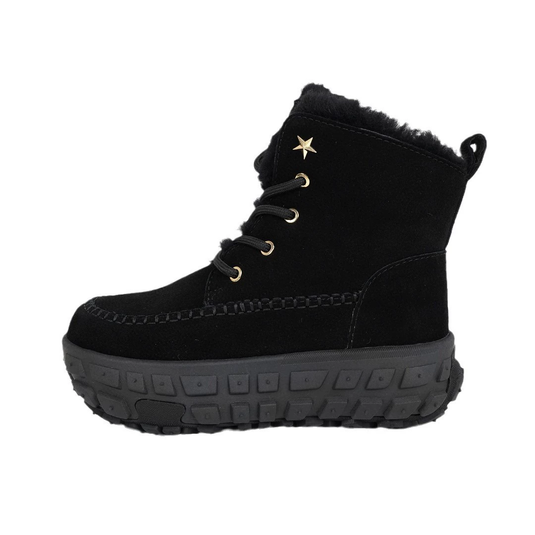 Tires, winter high keep warm low boots for leisure
