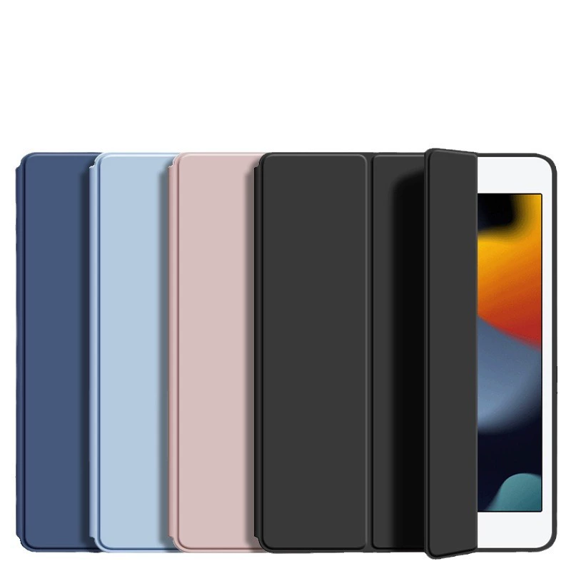 Совместим с защитным чехлом iPad 11 10,2 дюйма 25 mini4 кожаный чехол pro10,5 силиконовый мягкий корпус плоский чехол