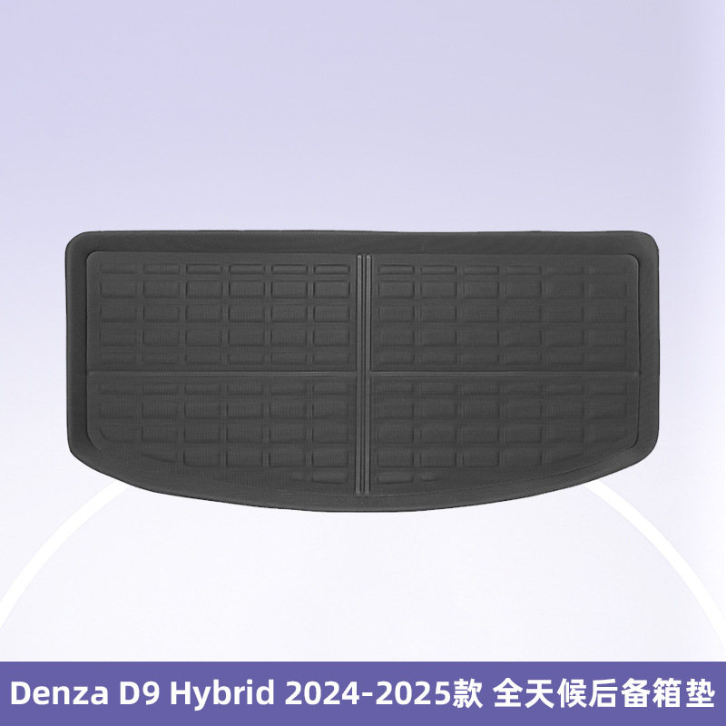 Aplicable a Denza D9 híbrido 2024 - 2025 3D para todo el tiempo material XPE cojín de piso para automóviles
