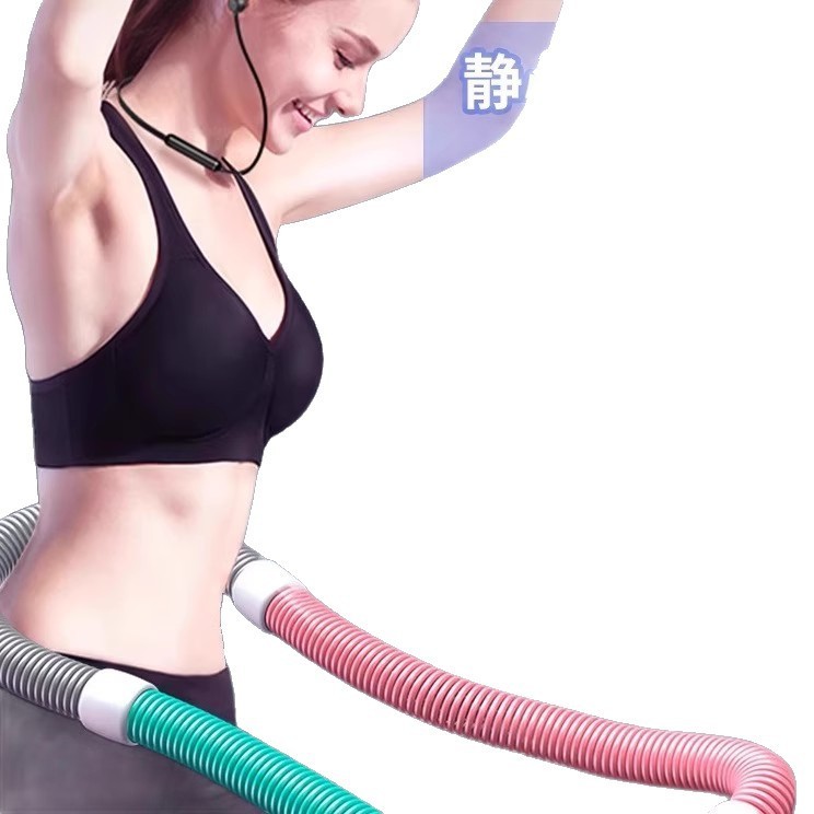 新しいソフトフラフープフィットネス機器は、女性や女の子が体重を減らしたり痩せたりするために簡単に保管したり持ち運ぶことができます。|undefined