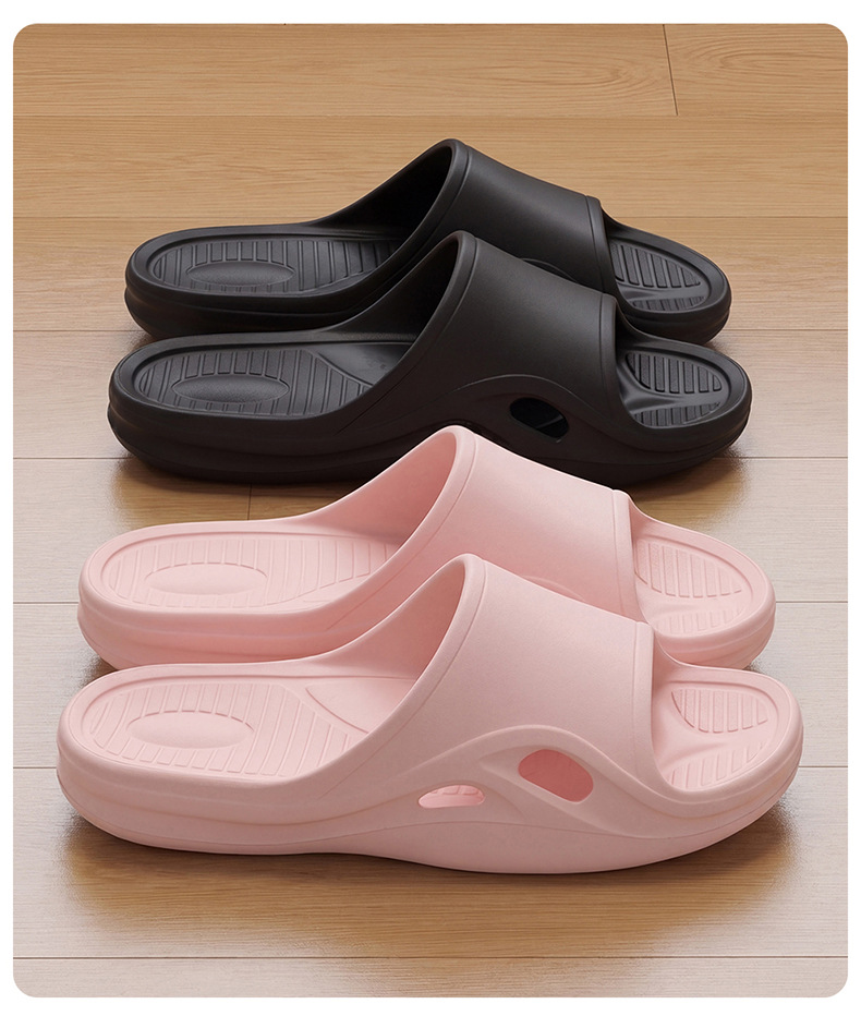 Non-slip Women's Summer Bathroom Slippers With Soft Sole And Arch_voghion.com