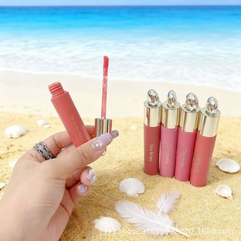 Rarebeauty Selena's New Lip Glaze Lip Oil Full-Size 3ml Silky Lipstick Soft Matte Mirror Finish Hope Moisturizing