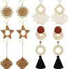 Retro beach earrings, European style, suitable for import, Amazon