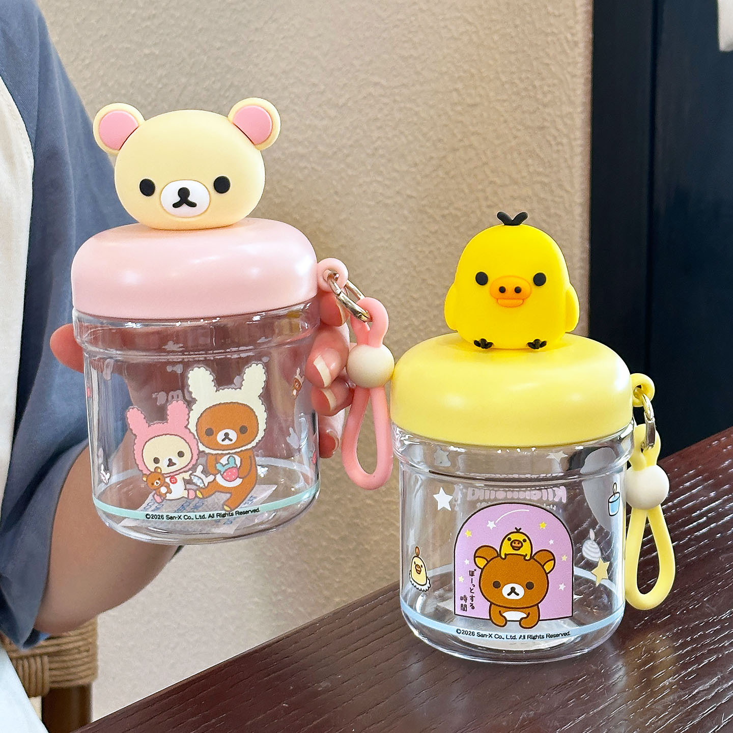 Taza de agua de oso fácil 2026 nueva taza tritan de verano portátil para la escuela taza especial acompañante