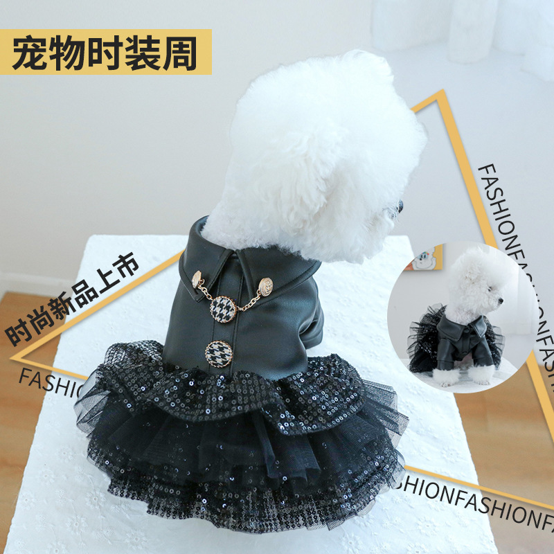 Cross-border pet puppy Teddy cat clothes factory autumn and winter…