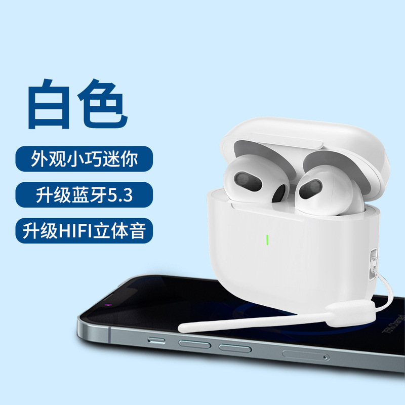 Cross-Border Hit Product, True Wireless Bluetooth Earphones, Semi-In-Ear Style, Long-Lasting Comfort Without Pain, Super Long Standby Time, Stereo Sound Quality