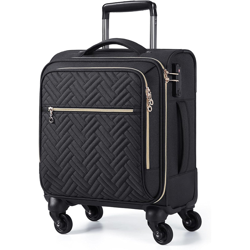 Guangzhou Custom Women's Laptop Trolley Bag Work Briefcase Trolley Bag Travel Trolley Business Trolley Bag