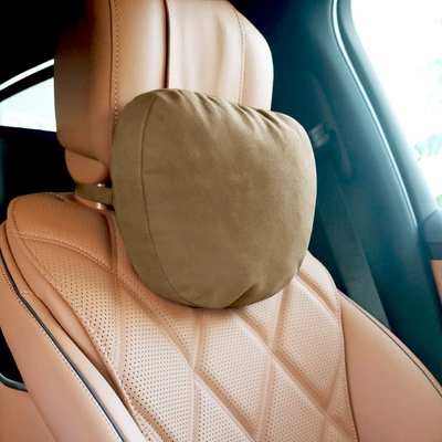 Headrest – Mercedes-Benz S-Class Maybach punching neck - myba-brown-neck-pillow