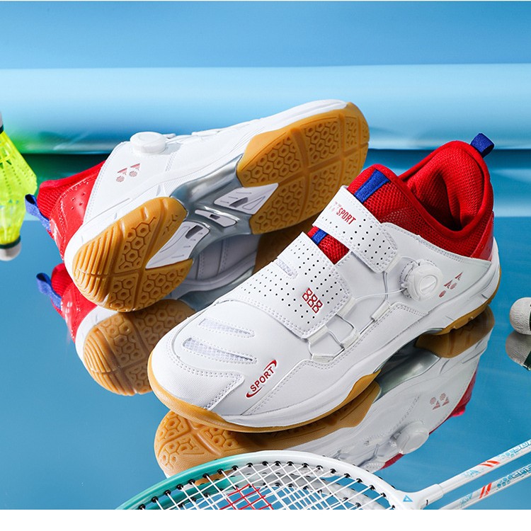 Zapatos de bádminton de tendón de buey, zapatos de tenis de carbono, entrenamiento profesional, zapatos de tenis de mesa para parejas, zapatos de bádminton antideslizantes image 4