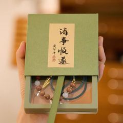 寺院モデル pe フィルムサスペンションボックスブレスレット抗酸化ブレスレット包装箱ジュエリーブレスレットボックス卸売ステッカー
