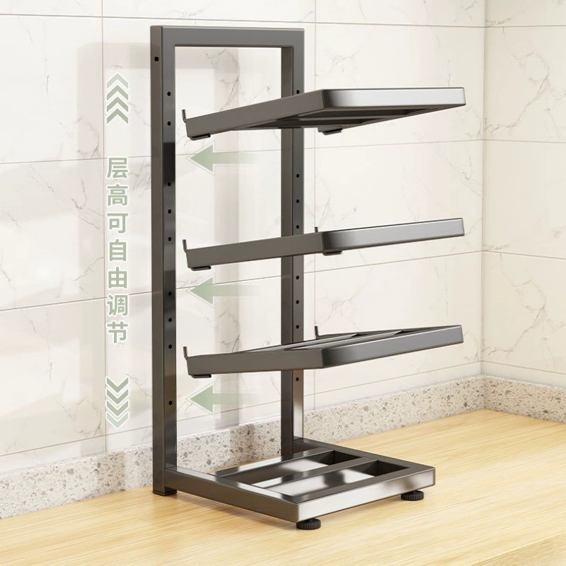 Water -setting rack pot Holdings, multi -layer kitchen pads, pots, layer storage shelves coupons