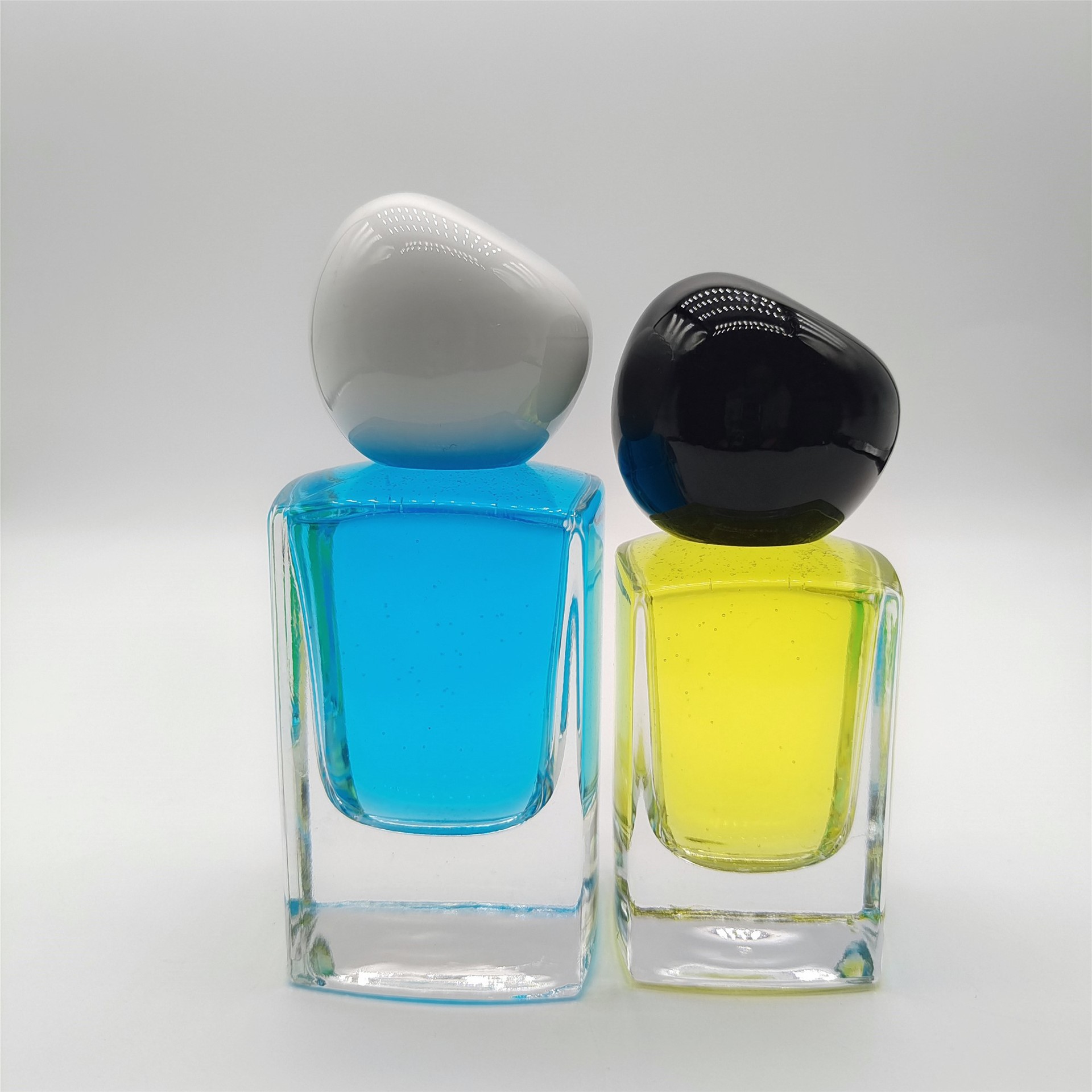 现货30ml50ml100ml毫升香水瓶方形细雾喷头15卡口玻璃香水瓶批发