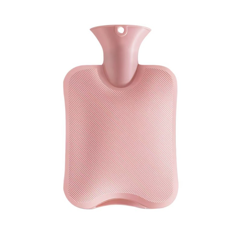 포근한 털 커버 주입식 보온 물주머니 손난로 500ml 1000ml