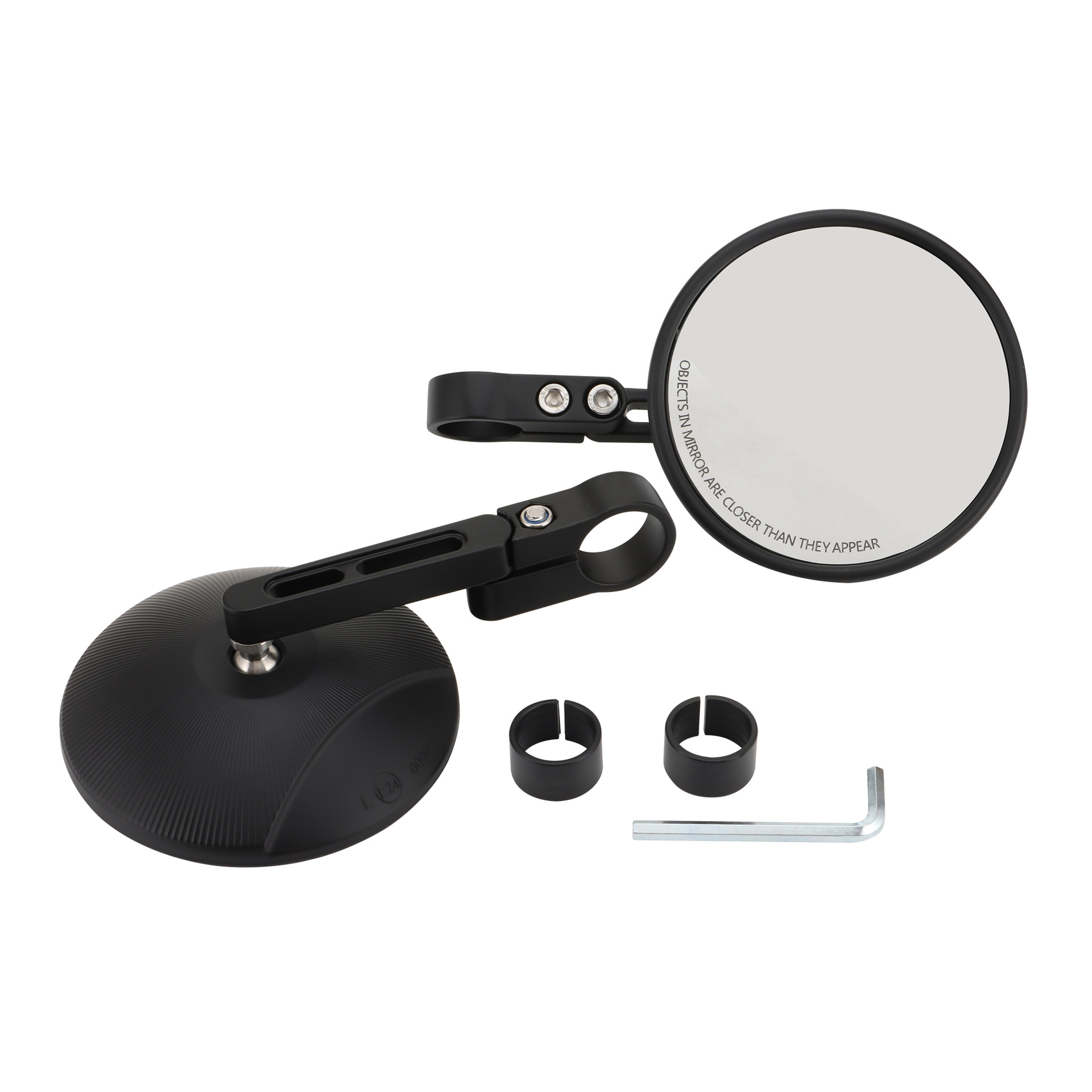 GOOFIT motorcycle adjustable bicycle rearview mirror handlebar 22-24 universal reversing mirror