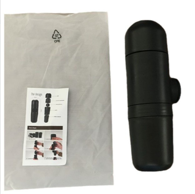 Producto popular transfronterizo: pequeña cafetera espresso portátil de prensado manual para uso doméstico y camping al aire libre.