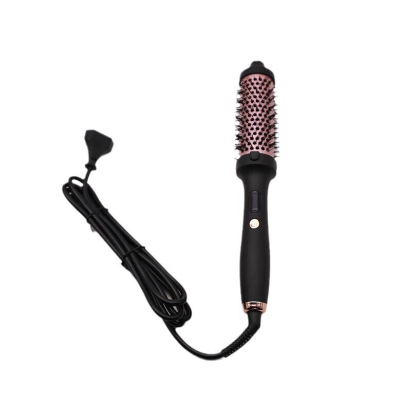 Amazonの人気プラグインローラーコーム、バーブコーム、ヘアアイロン、髪を傷つけないLCD電動コーム、ストレートヘアコーム|undefined