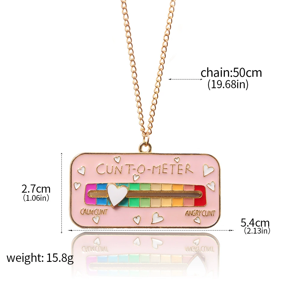 Rainbow emotional adjustable keychain, badge, brooch