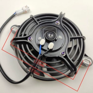 Yibaike Off-road Motosiklet Su/Yağ Soyuducu Fan Mühərriki 5 düym 12V Səssiz