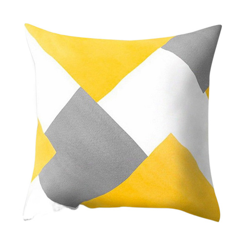 Pineapple leaf yellow geometric throw pillow cushion car seat cushion sofa throw pillow Nordic