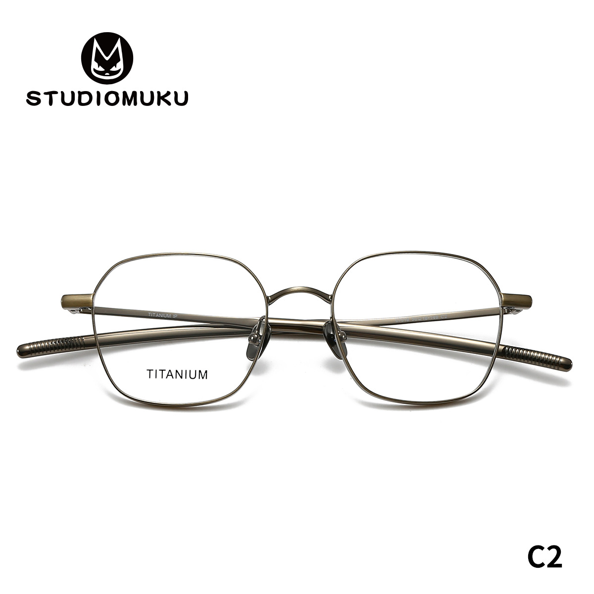 STUDIOMUKU gafas de madera cool marco de gafas de mujer retro ultra ligero cómodo marco de gafas de hombre de negocios cómodo cuadrado