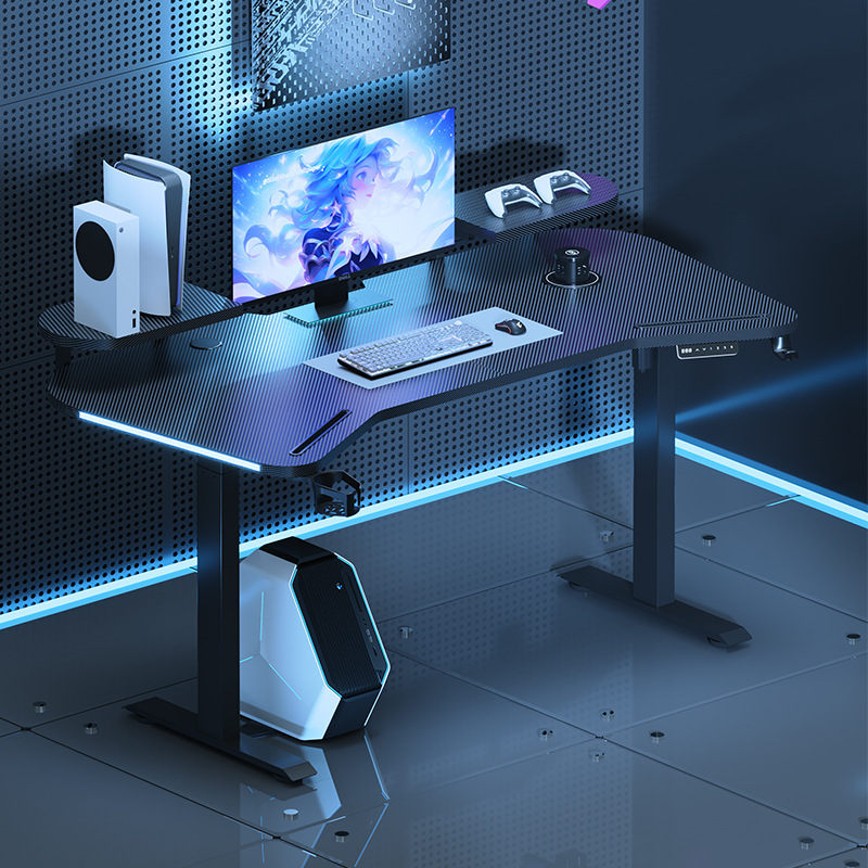 Wasp Warrior Electric Lift Gaming Table Smart Desktop Lift Computer Game Learning Office Computer Table