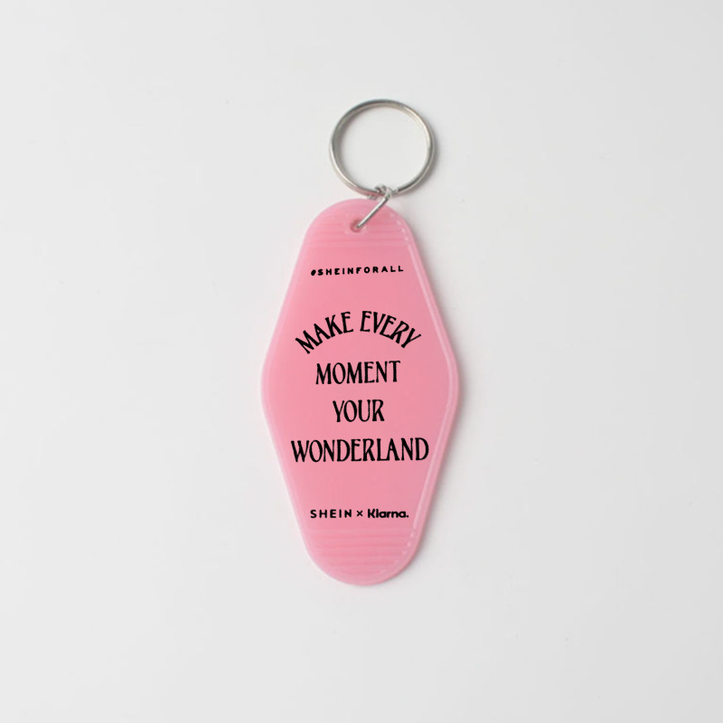 13g Weight Keychain Classification 1 Piece Quantity Daily Occasion Plastic Material Letter Pattern Unisex Gender Streetwear Style 1 Piece Streetwear Letter Plastic Unisex Keychain 21