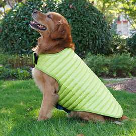 宠它防水宠物棉衣两面穿柴犬金毛拉布拉多大型犬衣服冬季新款批发