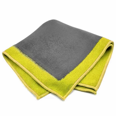 Car cleaning tools | Wash Glove Car Cleaning Scrubbing - striped-mud-cloth-yellow