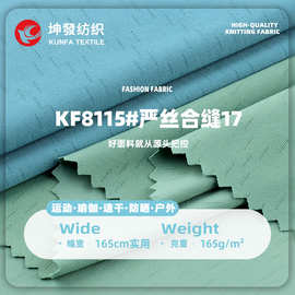 严丝合缝布料 160g锦氨高弹透气网眼布 春夏轻薄运动服时装布料