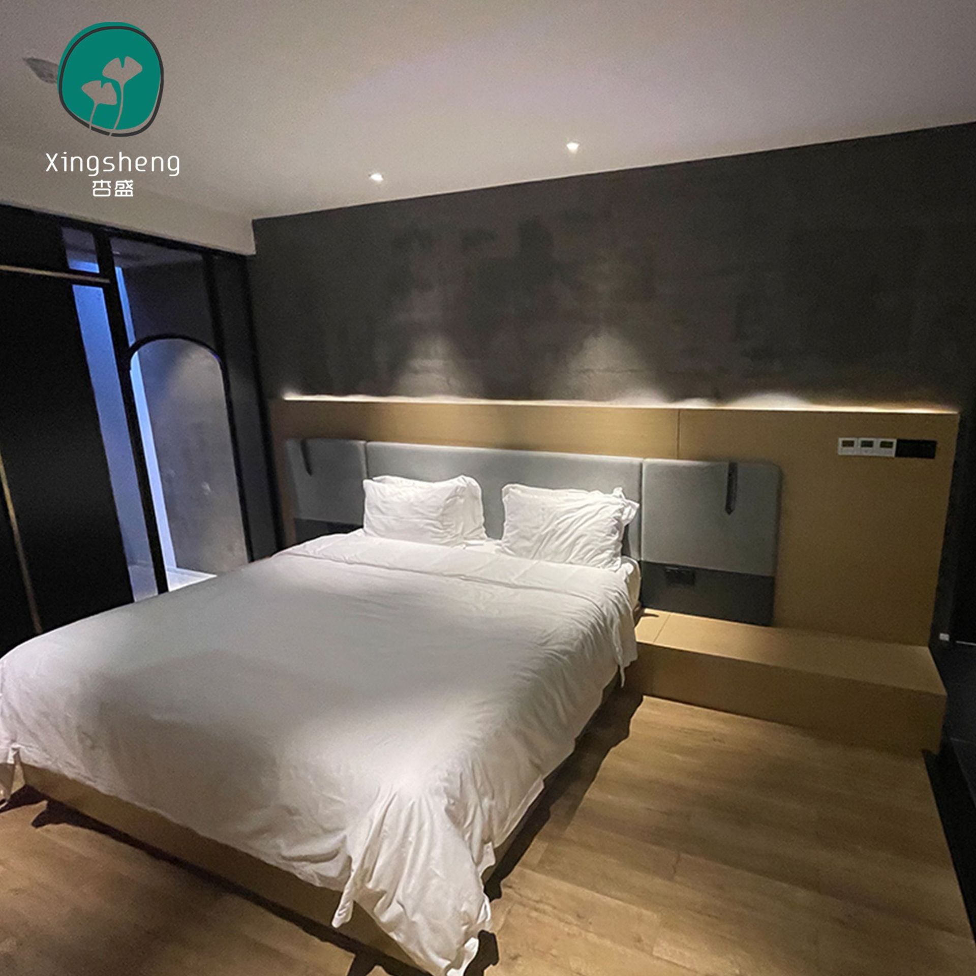 Hotel Bed Standard Bed Coffee Table Hotel Special Bed Hotel Furniture Complete Homestay Apartment Room Furniture