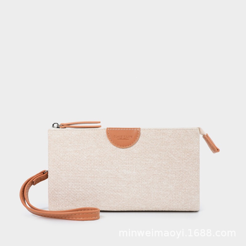 Cross-Border New Fashion Color-Block Denim Zipper Wallet Large Capacity Women's Zipper Wallet Dropshipping Wallet Cross-Border New Fashion Color-Block Denim Zipper Wallet Large Capacity Women's Zipper Wallet Dropshipping Wallet