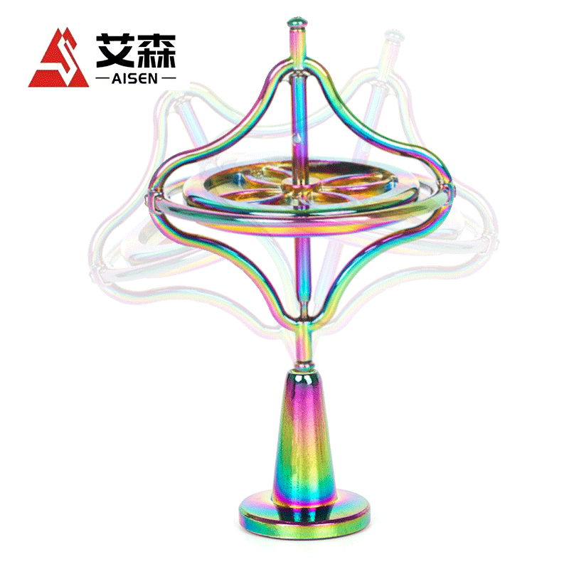 新型黒科技二世代ジャイロスコープ金属ジャイロスコープ指先減圧科教バランス玩具クロスボーダー専用|undefined