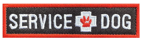 Jiao Sheng Dog Logo Embroidered Fabric Patch Magic Outdoor Supply Amazon Bag Matching Embroidered Fabric Patch Arm Band Magic