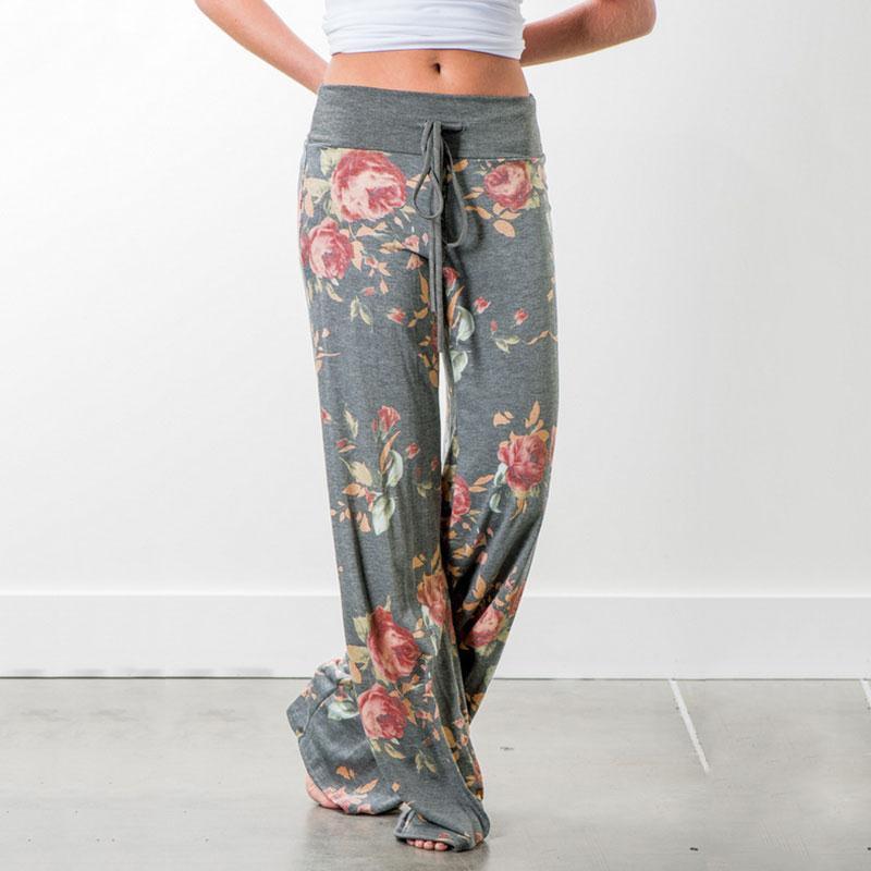 2021ebay Amazon WISH カジュアルパンツヨーロッパとアメリカの新しい人気ファッションルーズレースアップ迷彩プリント女性のパンツ|undefined