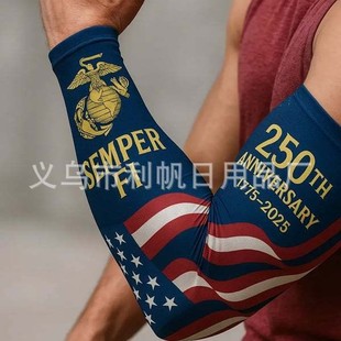 Spot Usmc250Th Anniversary Compression Arm Sleeve American Ice Sleeves