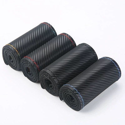 Steering wheel cover – Carbon Fiber First-Layer Cowhide