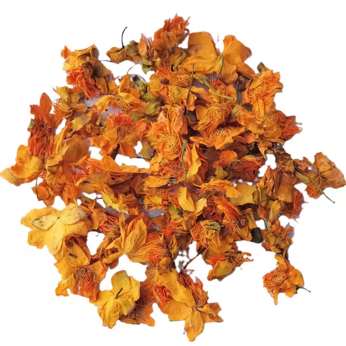 Jin Lian Hua Tea (Trollius chinensis) — Dried Inner Mongolia Golden Lotus Flower Herbal Tea, 500g specifications