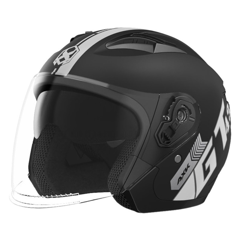 Nuevo estándar nacional A2 fábrica 3C certificado casco de la motocicleta invierno cálido coche eléctrico medio casco femenino cuatro estaciones casco