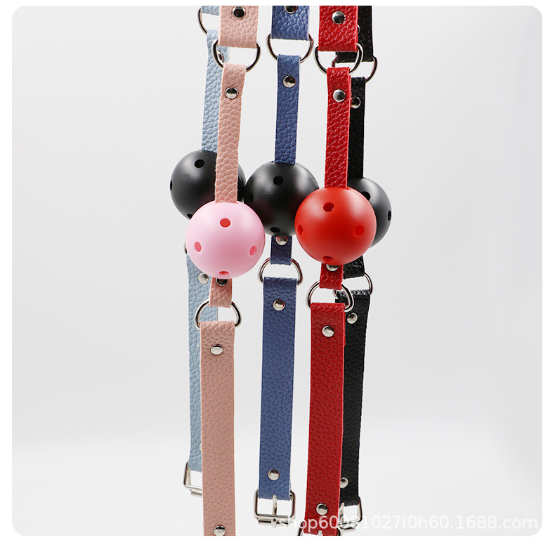 Adult Oral Ball Gag with Nipple Clamps and Anal Plug, ABS Bondage Training Kit — detail image 29