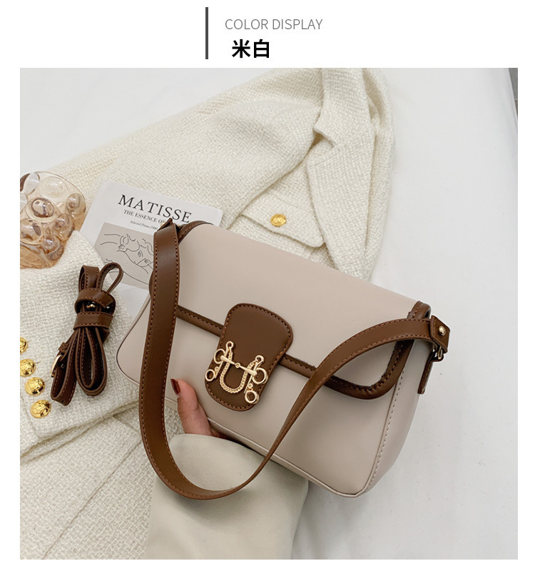 Small Bag 2021 New Bag Autumn And Winter Fashion Underarm Messenger Bag display picture 3