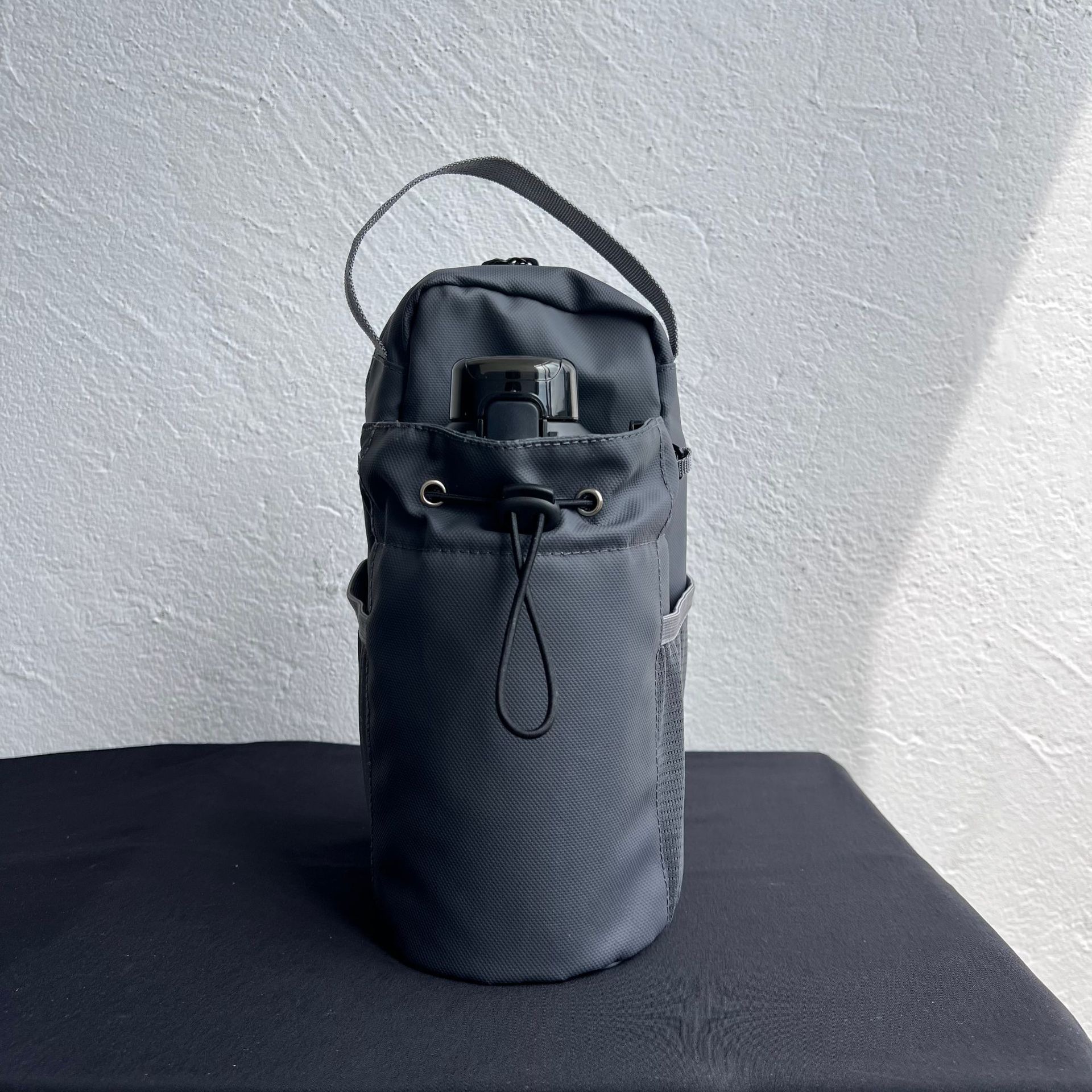 Acondicionamiento físico transfronterizo bolsa de hervidor de agua de absorción de taza de agua bolsa de mochila gimnasio bolsa de almacenamiento de teléfonos móviles deportivo portátil