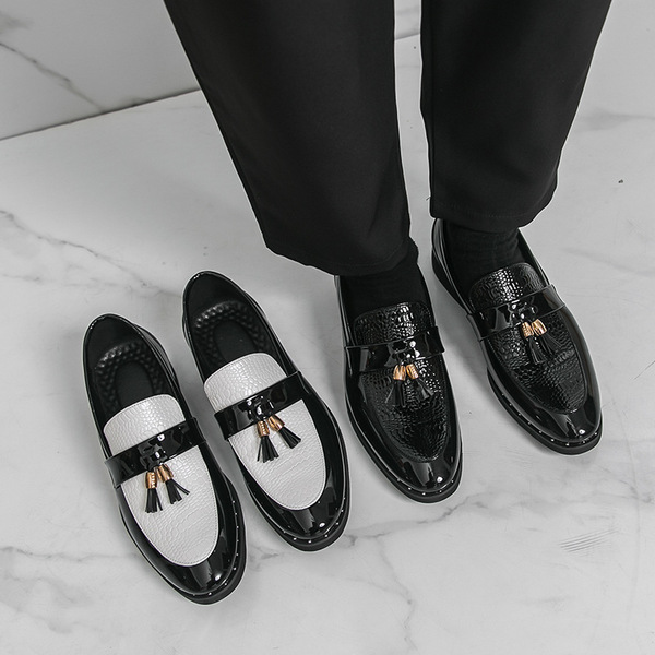 autumn shoes pointed-toe English style