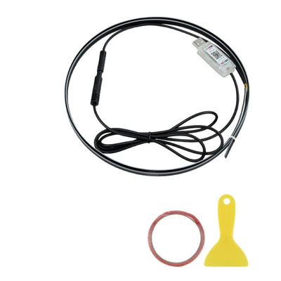 Cross-Border Automotive Interior Led Acrylic Center Console USB Ambient Light Dashboard Modification Flow Light Magic Color Light for Car Use (Other lights) - appremote-control-phantom-color-one-to-one-110cm
