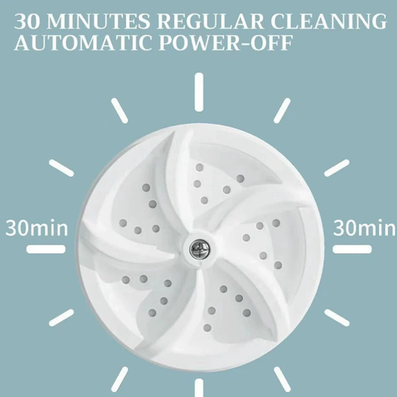 Бытовой Общежитие Ленивый Ультразвуковой Складной Стиральная Машина Путешествия Вращающийся Прачечная Портативный Турбо Стиральная Машина