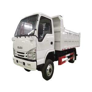Qingling ISUZU sağ sükanlı 3 tonluq 4x4 mühəndislik özüboşaldan yük maşını