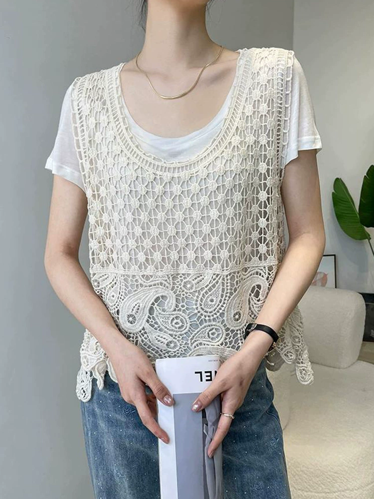 Apricot vest, top with cups, tank top sleevless, loose fit