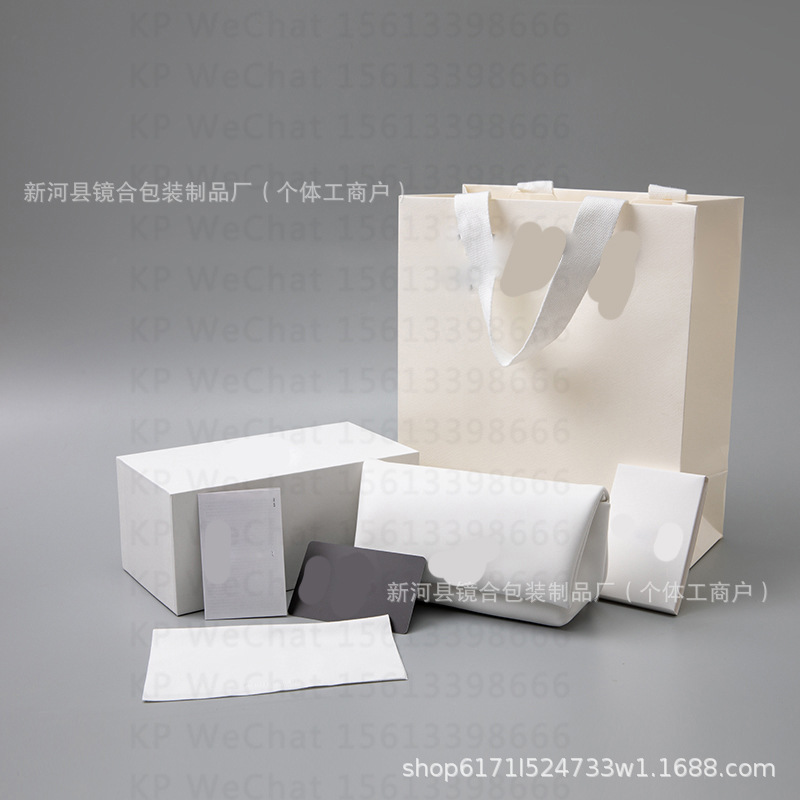 Spot al por mayor nueva caja de gafas de marca de alta gama de moda caja de gafas de sol de alta gama caja de embalaje completa